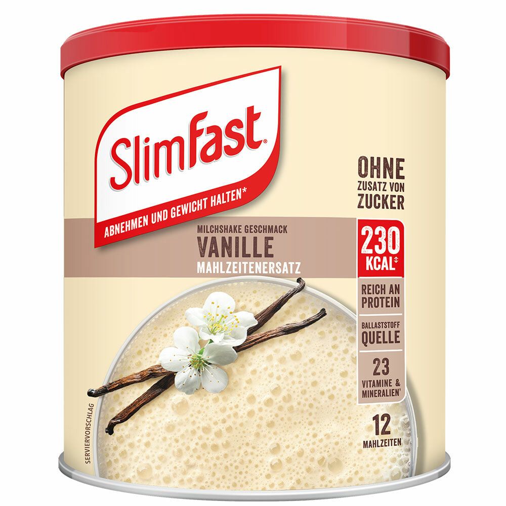Slim Fast Milchshake-Pulver Vanille