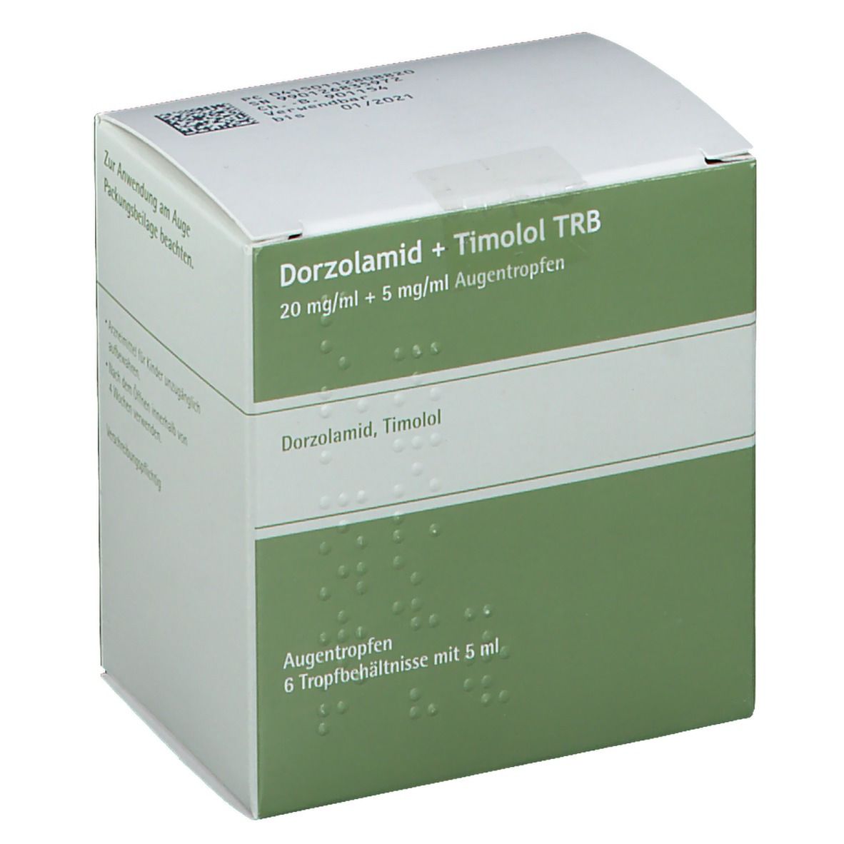 Dorzolamid + Timolol TRB 20 mg/ml + 5 mg/ml