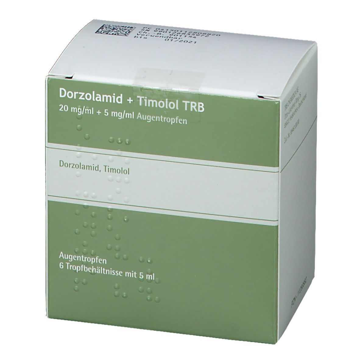 Dorzolamid + Timolol TRB 20 mg/ml + 5 mg/ml