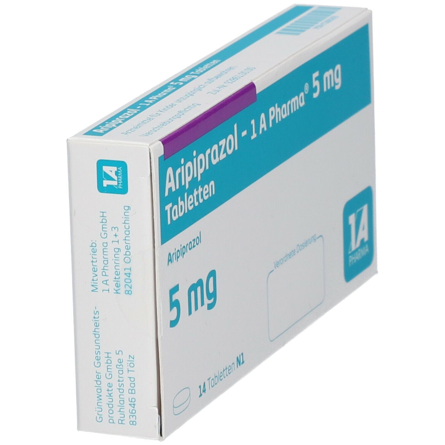 Aripiprazol-1A Pharma 5 mg Tabletten 14 St