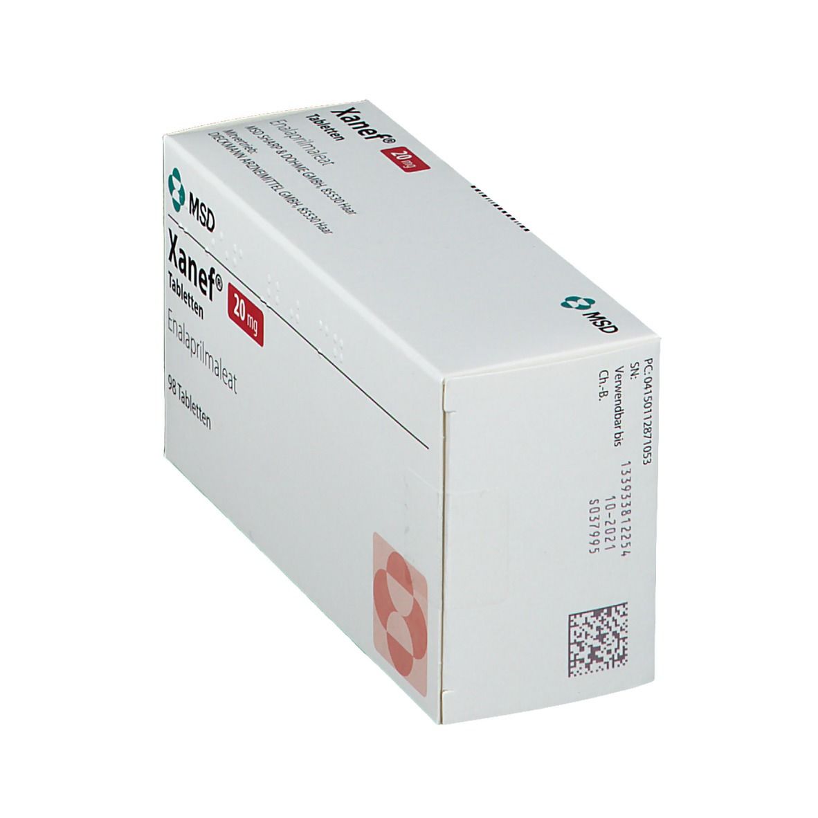 Xanef 20 mg Tabletten 98 St