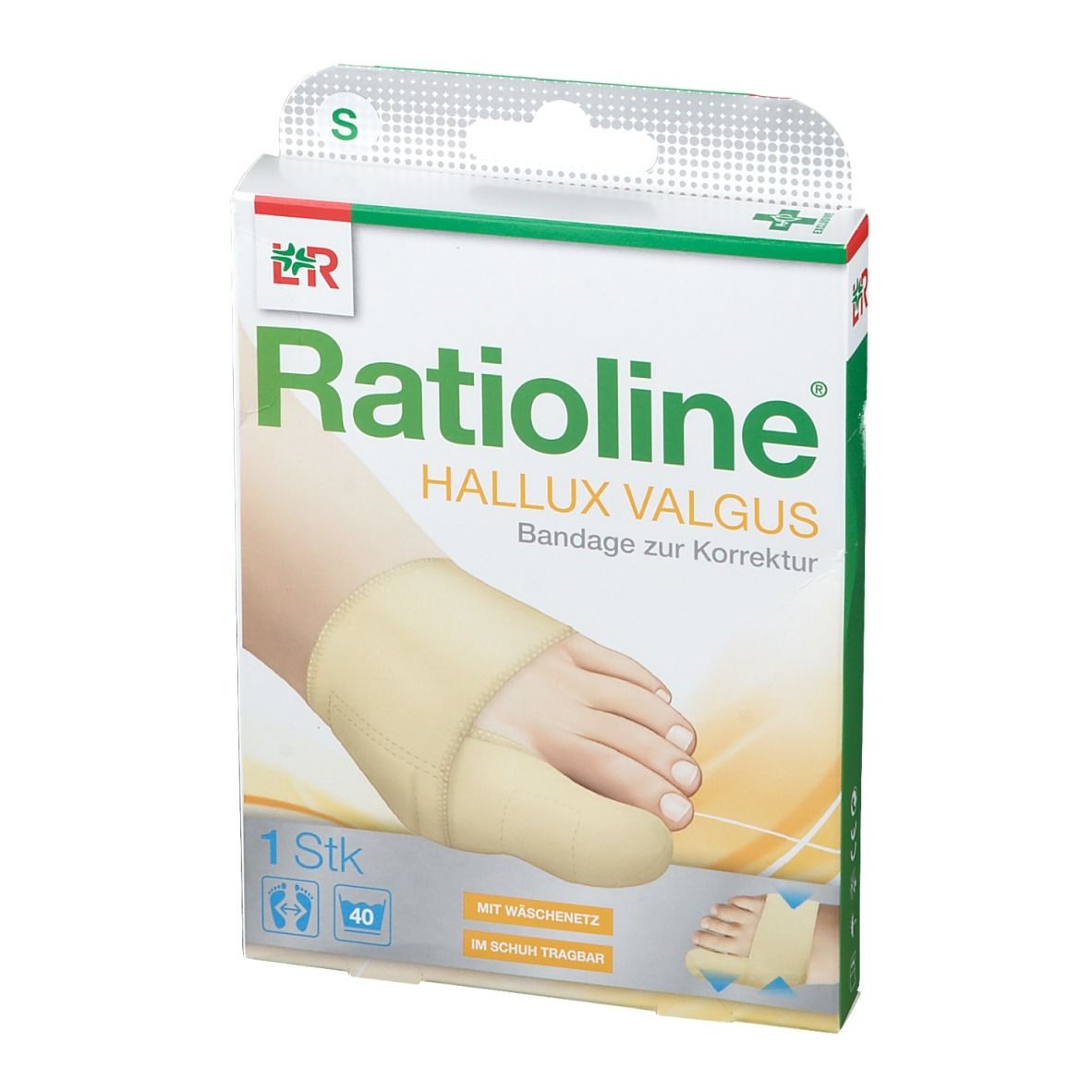 Ratioline® Hallux Valgus Bandage S
