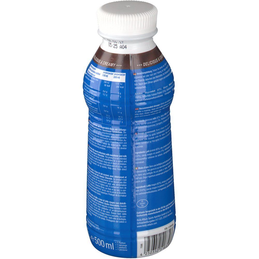 Body Attack Low Carb Protein Shake Chocolate