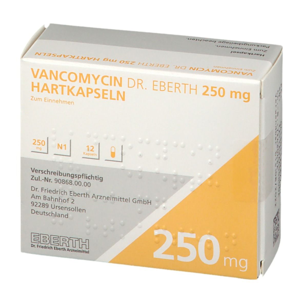 VANCOMYCIN DR. EBERTH 250 mg