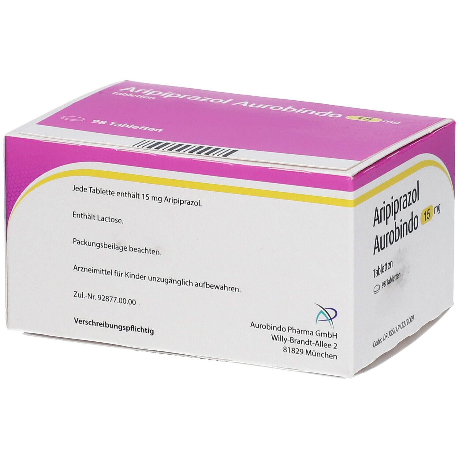 Aripiprazol Aurobindo 15 mg