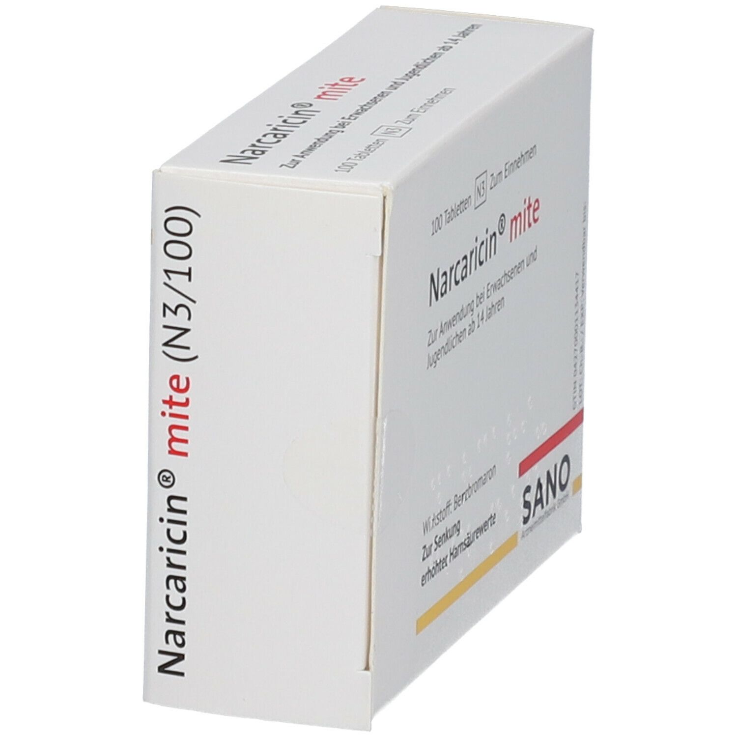 Narcaricin mite Tabletten 100 St