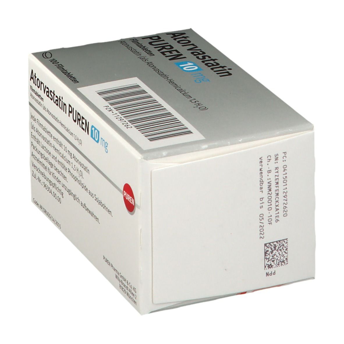 Atorvastatin PUREN 10 mg