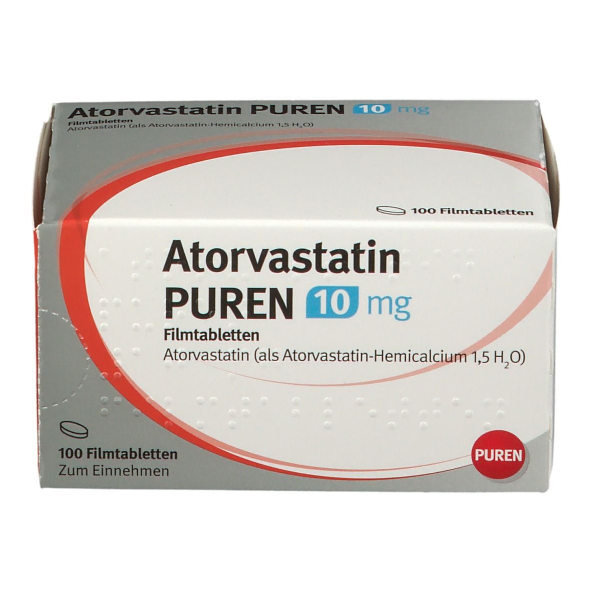 Atorvastatin PUREN 10 mg