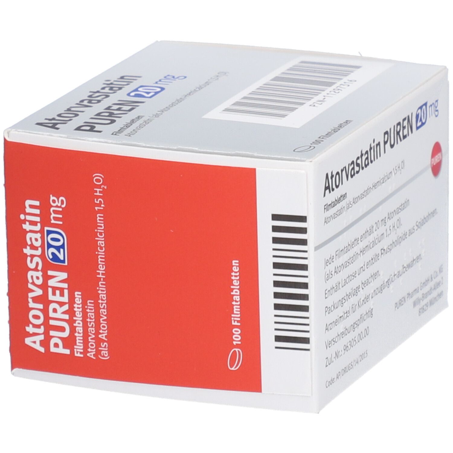 Atorvastatin PUREN 20 mg