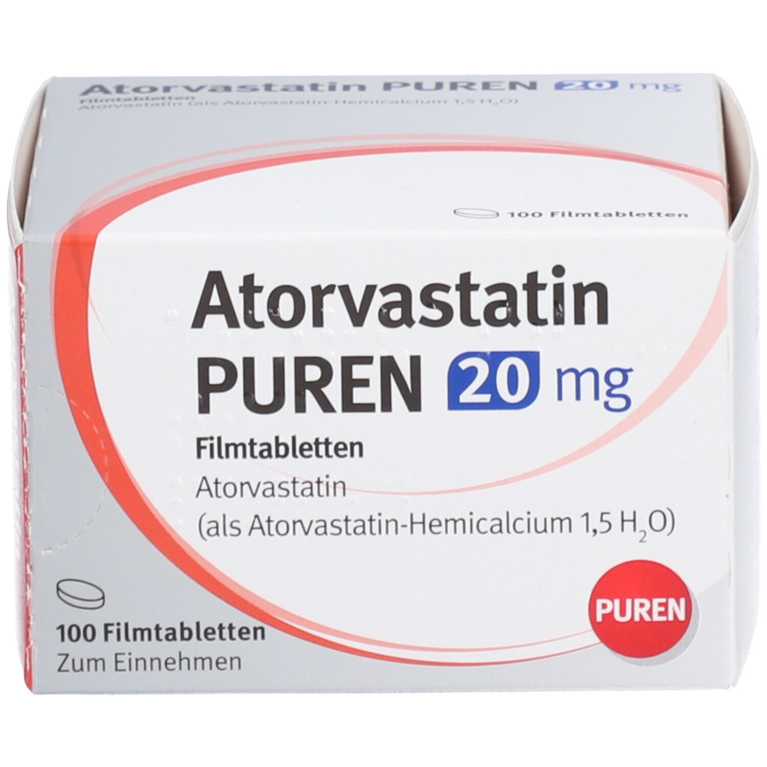 Atorvastatin PUREN 20 mg