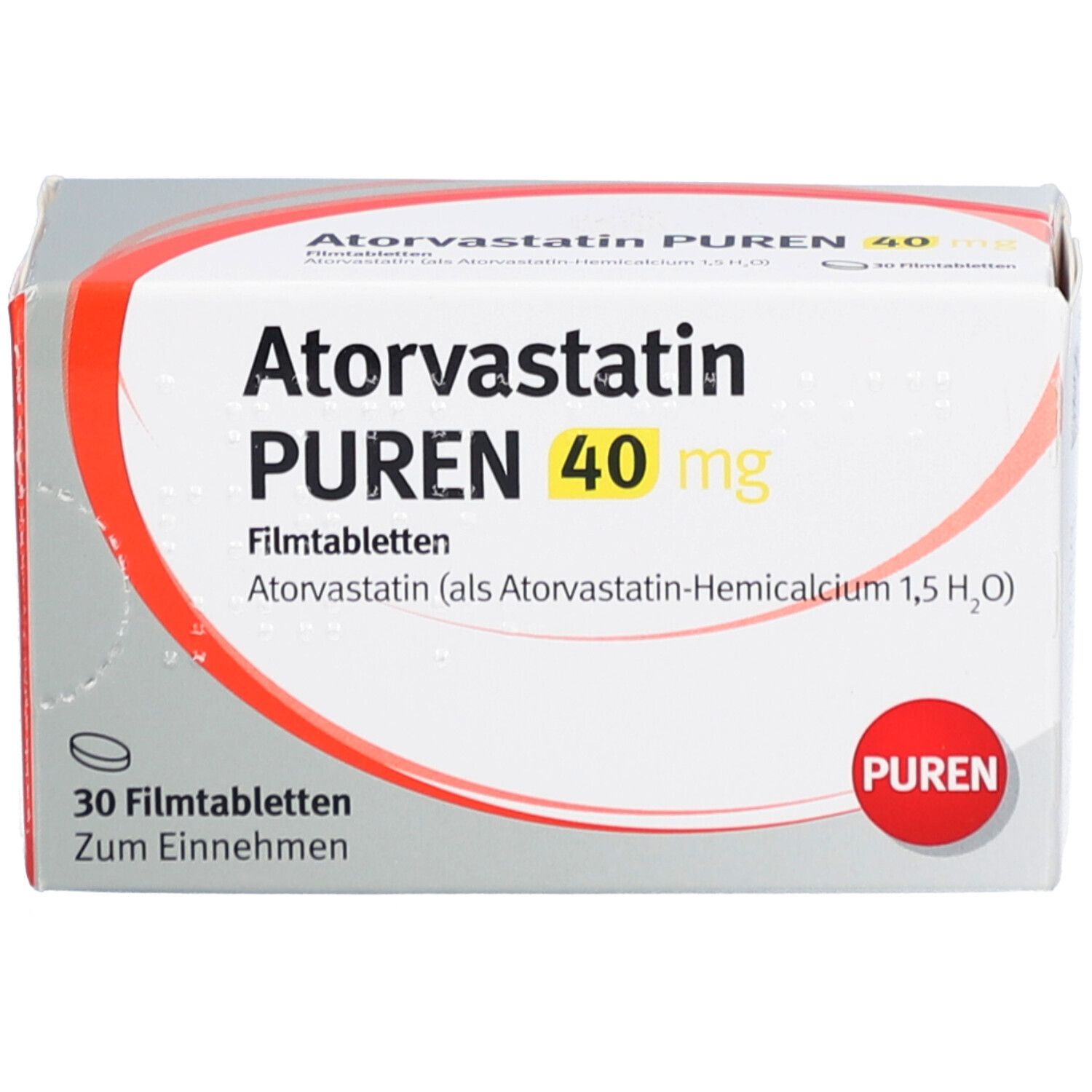 Atorvastatin PUREN 40 mg
