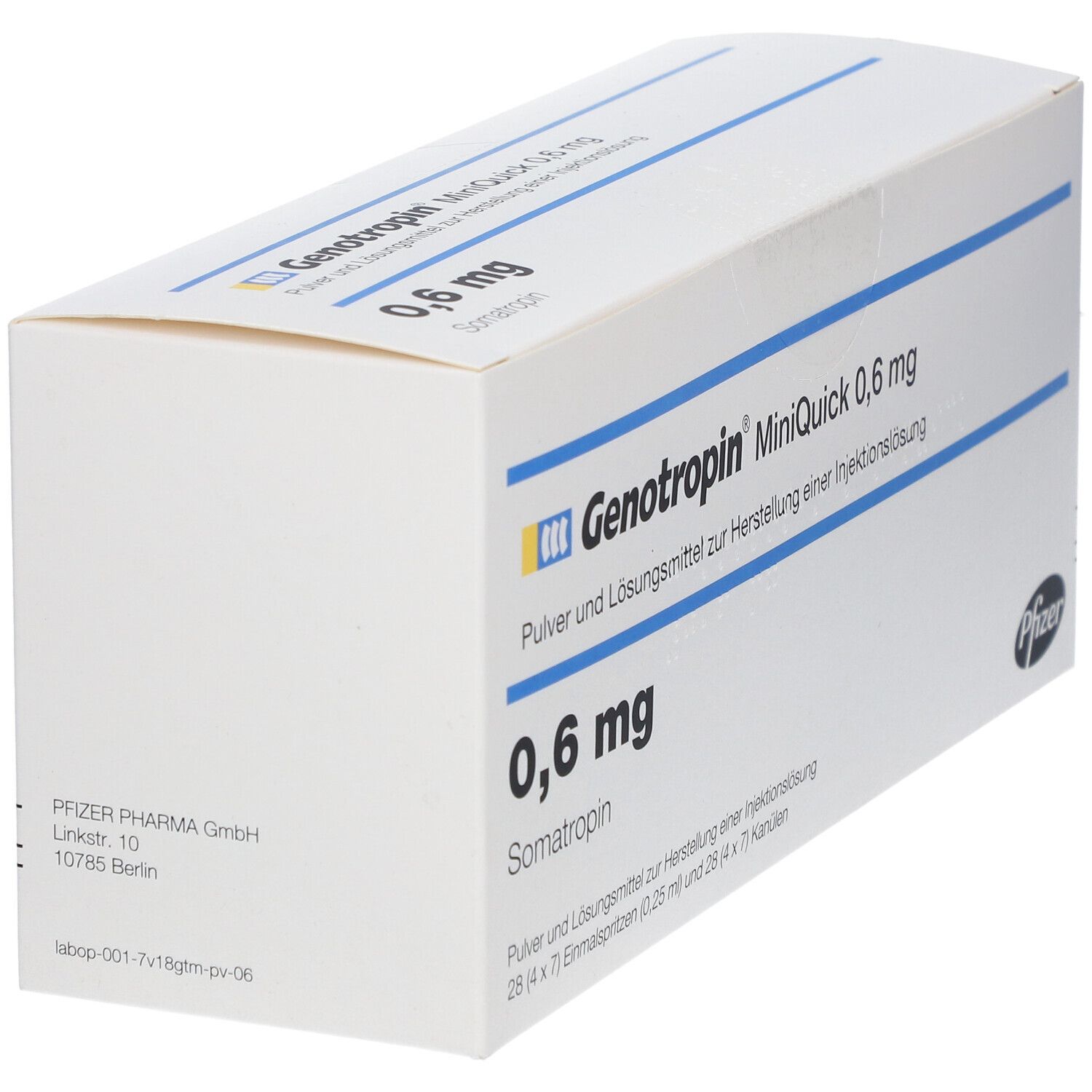 Genotropin MiniQuick 0,6 mg Fertigspritzen 7 St