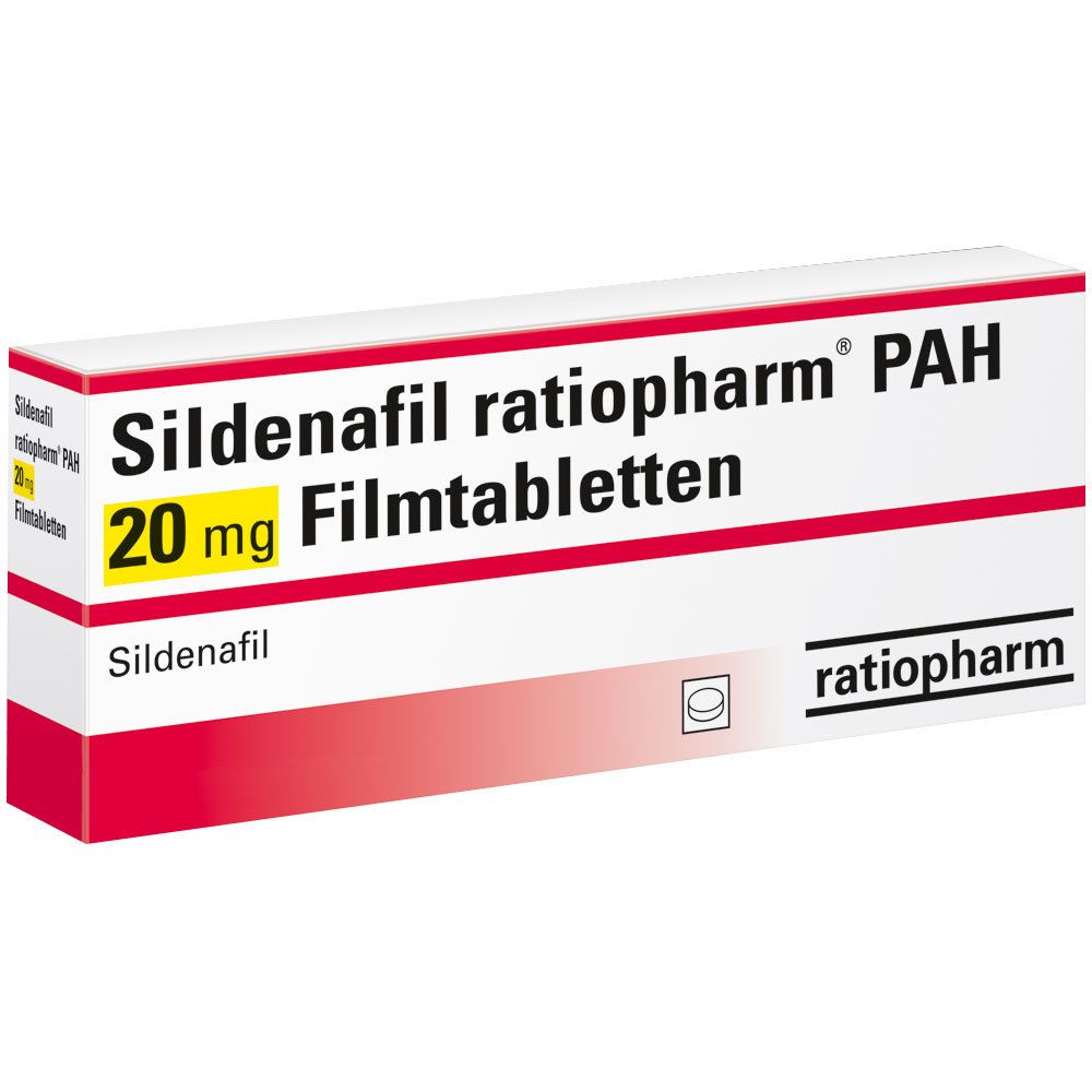 Sildenafil-ratiopharm® PAH 20 mg