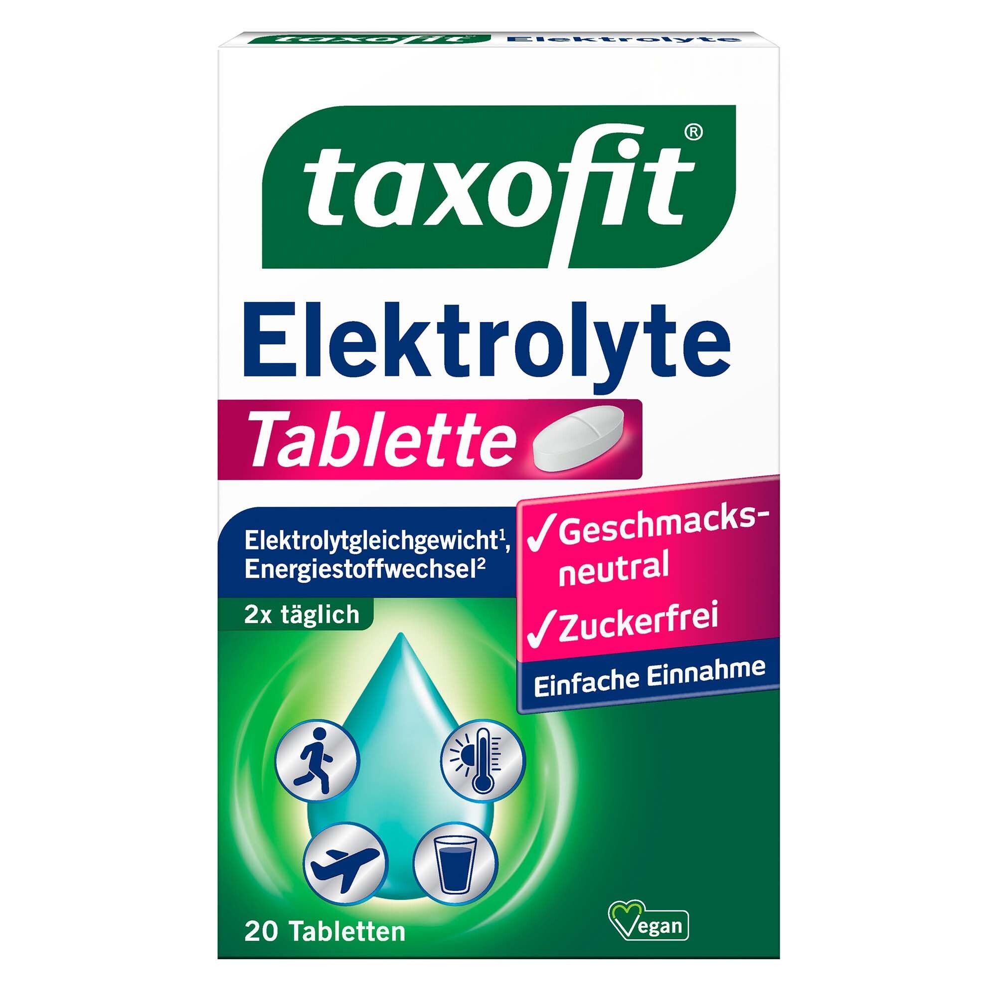 Taxofit Elektrolyte Tabletten 20 St