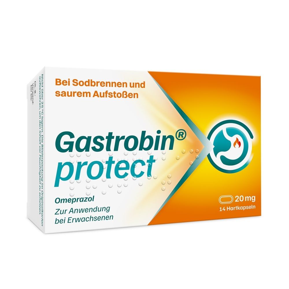 Gastrobin protect 20 mg Hartkapseln 14 St