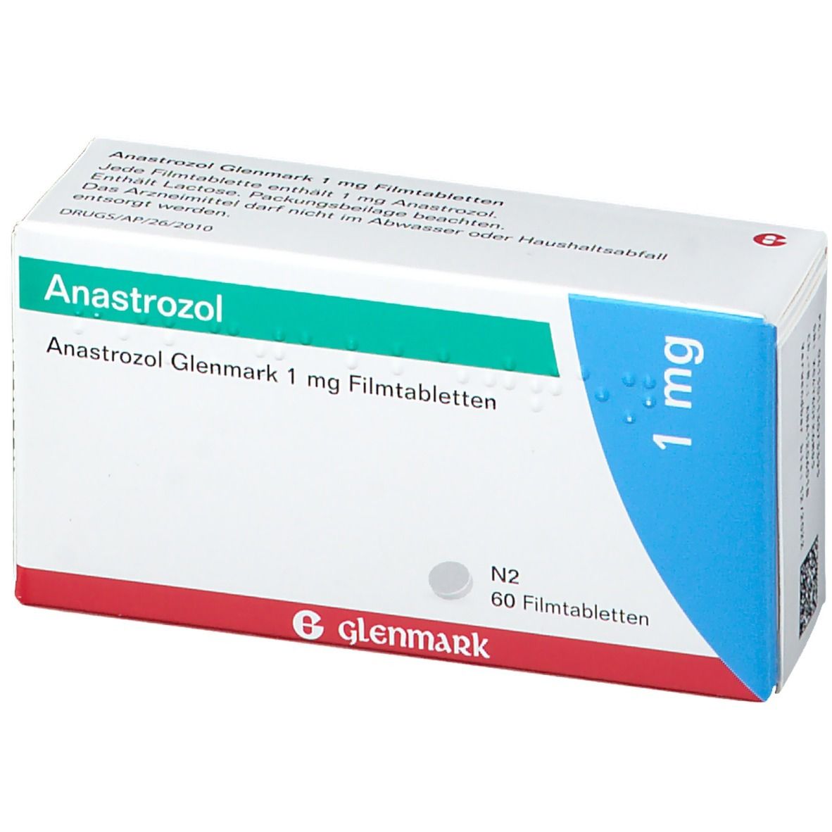 Anastrozol Glenmark 1 mg