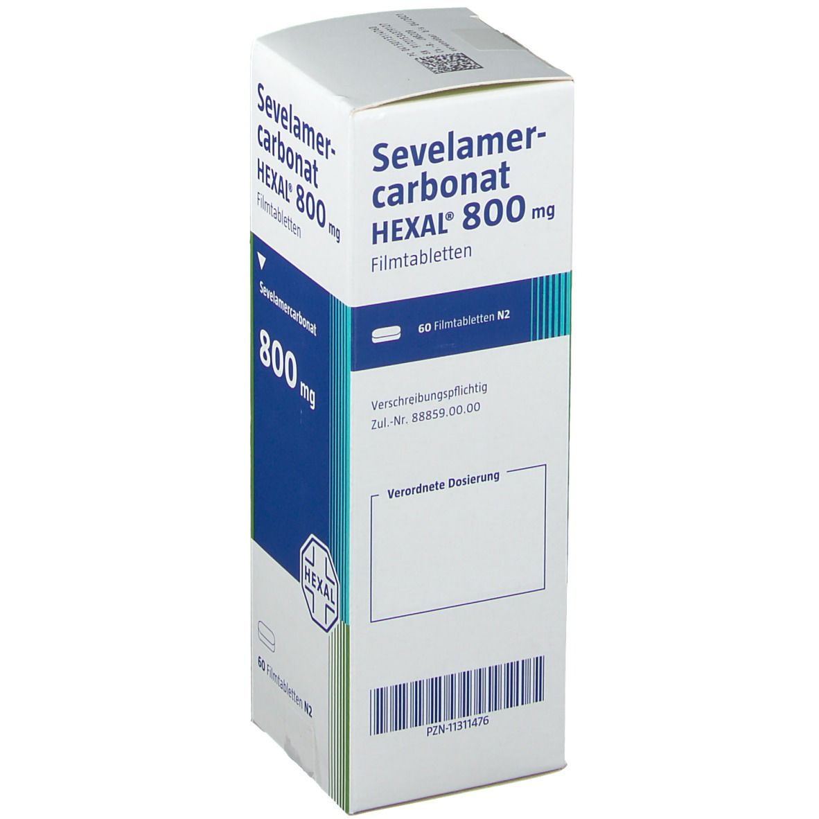 Sevelamercarbonat Hexal 800 mg Filmtabletten 60 St