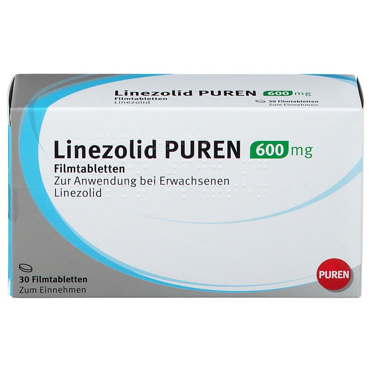 Linezolid PUREN 600 mg