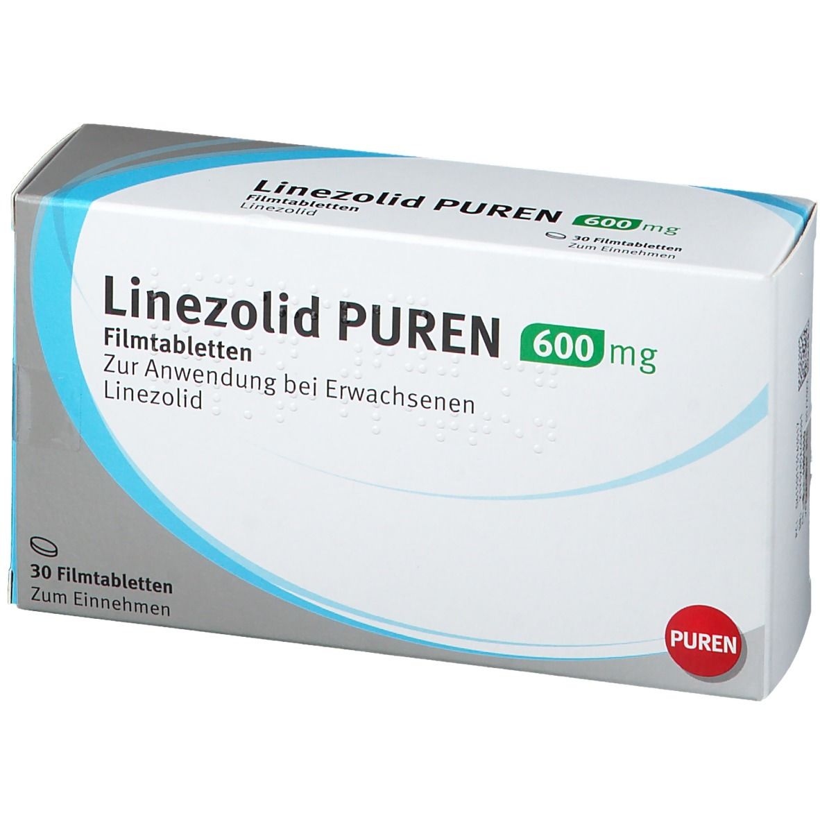Linezolid PUREN 600 mg