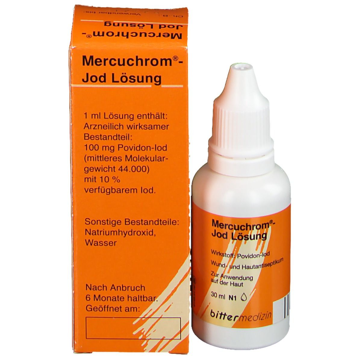 Mercuchrom®-Jod Lösung 30 ml - SHOP APOTHEKE