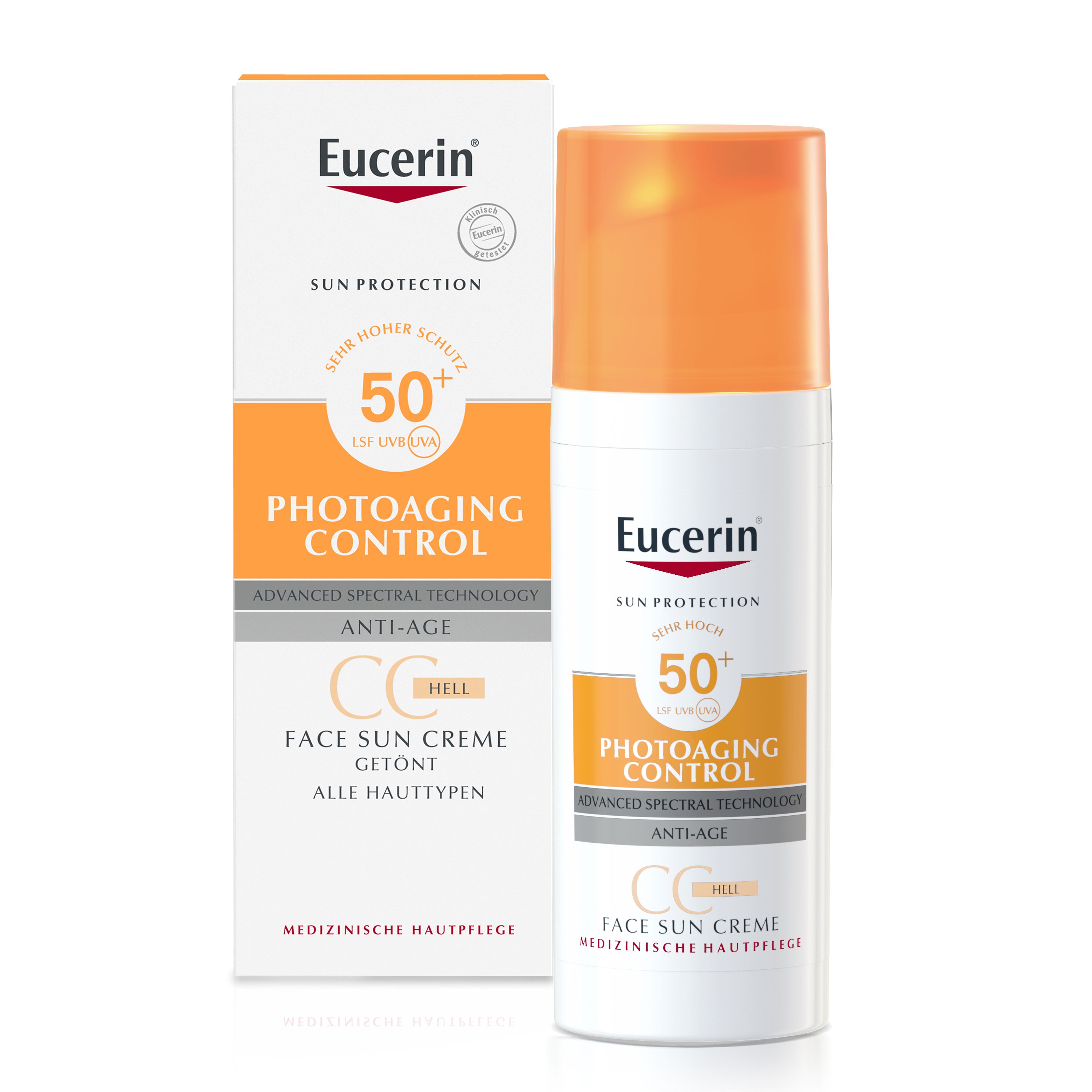 Eucerin® Photoaging Control Face Sun CC Creme getönt LSF 50+ hell