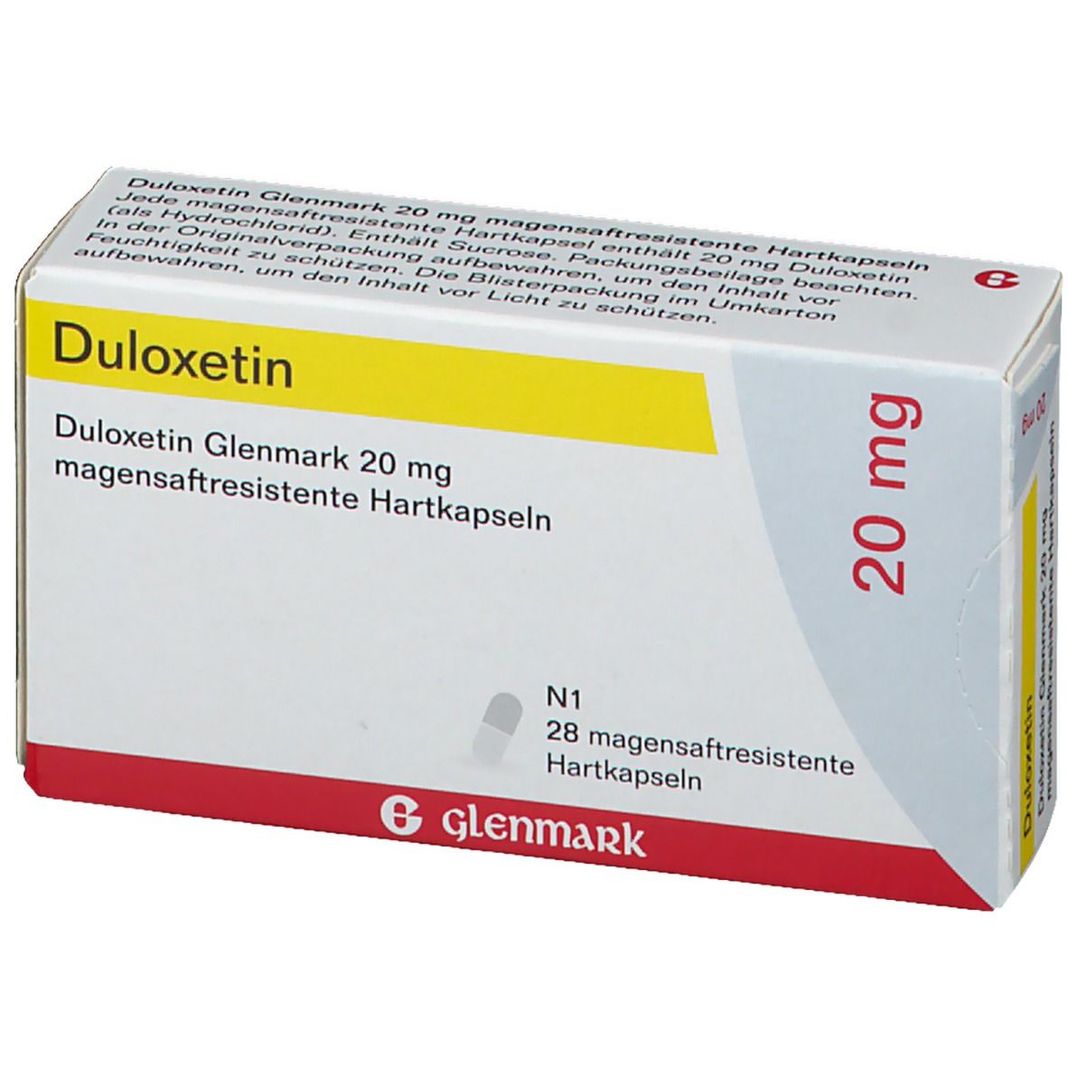 Duloxetin Glenmark 20 mg