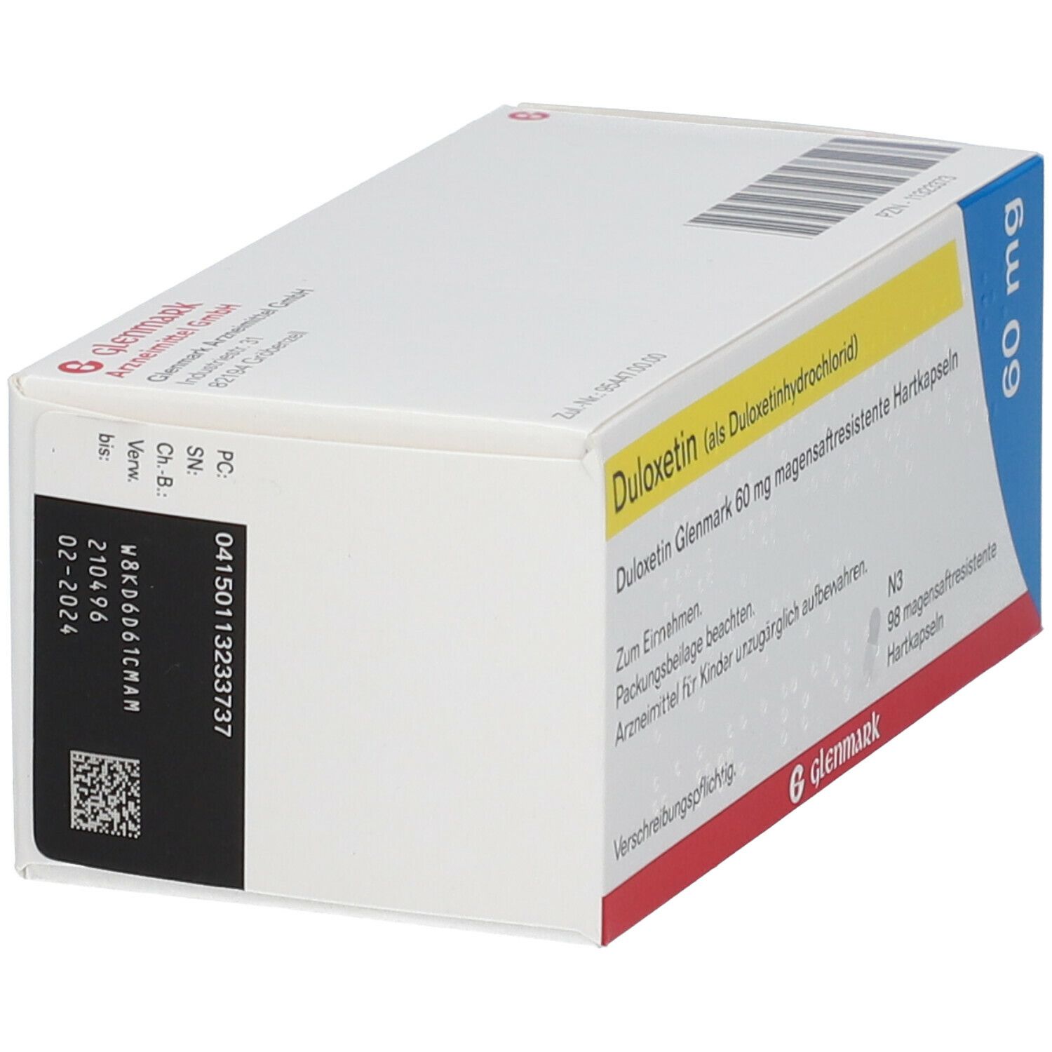 Duloxetin Glenmark 60 mg