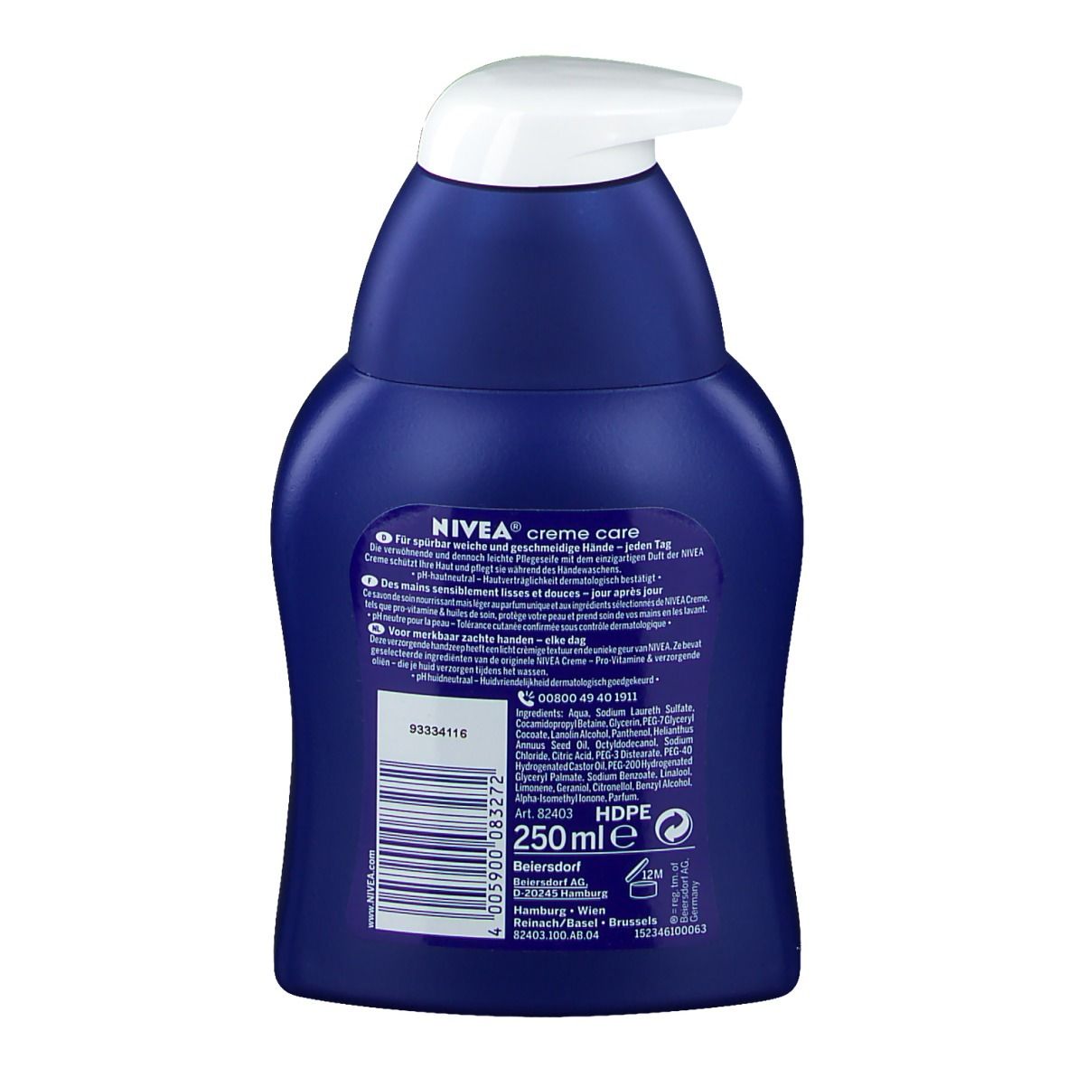 NIVEA® Creme Care Pflegeseife 250 ml Shop Apotheke