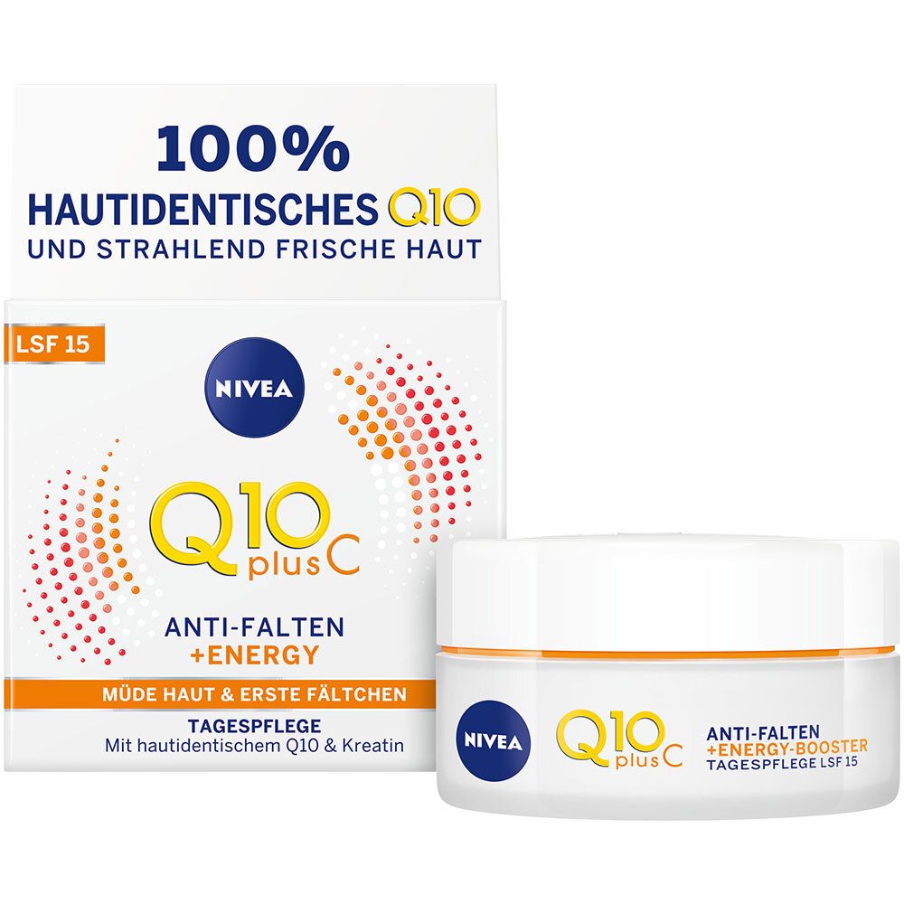 NIVEA® Q10plusC Anti Falten+Energy Booster Tagespflege LSF 15