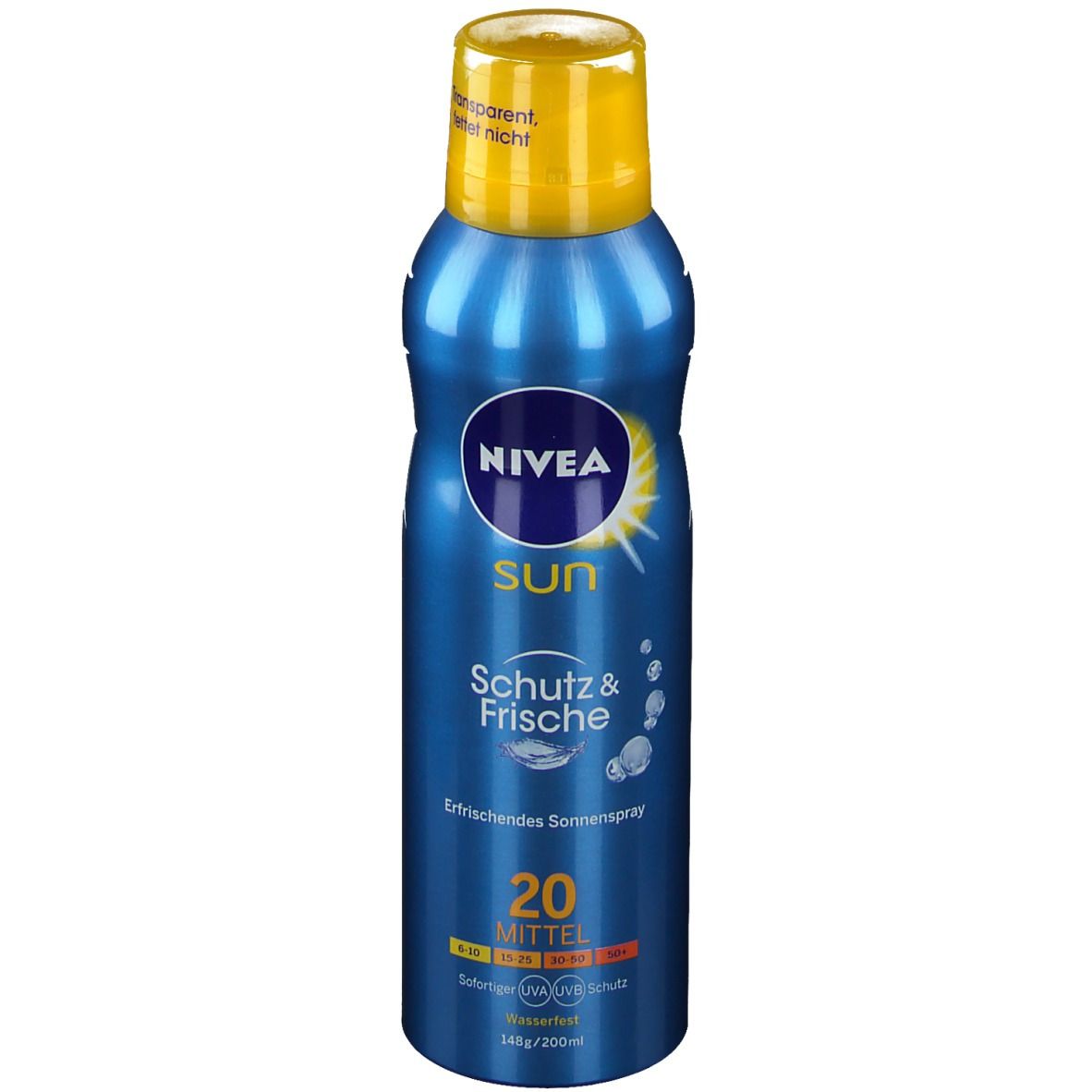 NIVEA® SUN protect & refresh Erfrischendes Sonnenspray LSF 20