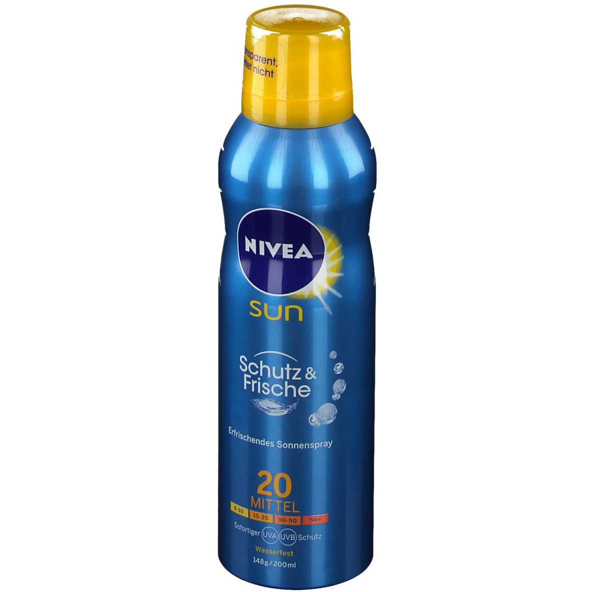NIVEA® SUN protect & refresh Erfrischendes Sonnenspray LSF 20