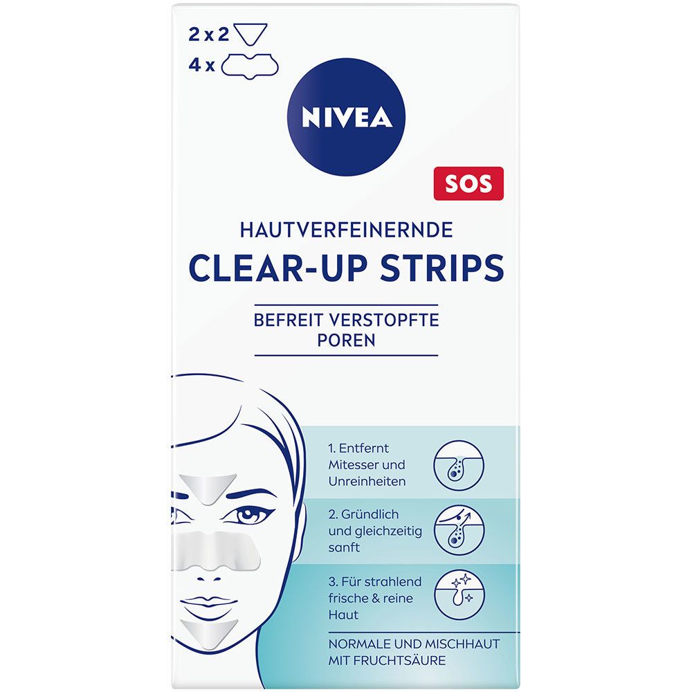 NIVEA® Hautverfeinernde Clear-Up Strips