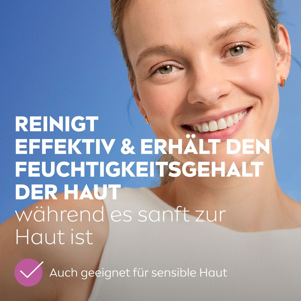 NIVEA Reinigungstücher reinigen effektiv, erhalten Feuchtigkeit, sind sanft zur Haut.