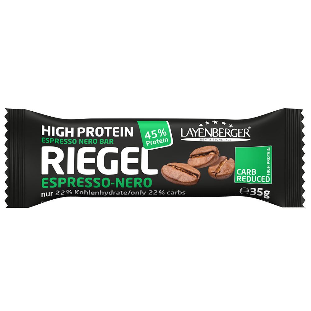 LAYENBERGER® High Protein Riegel Espresso-Nero