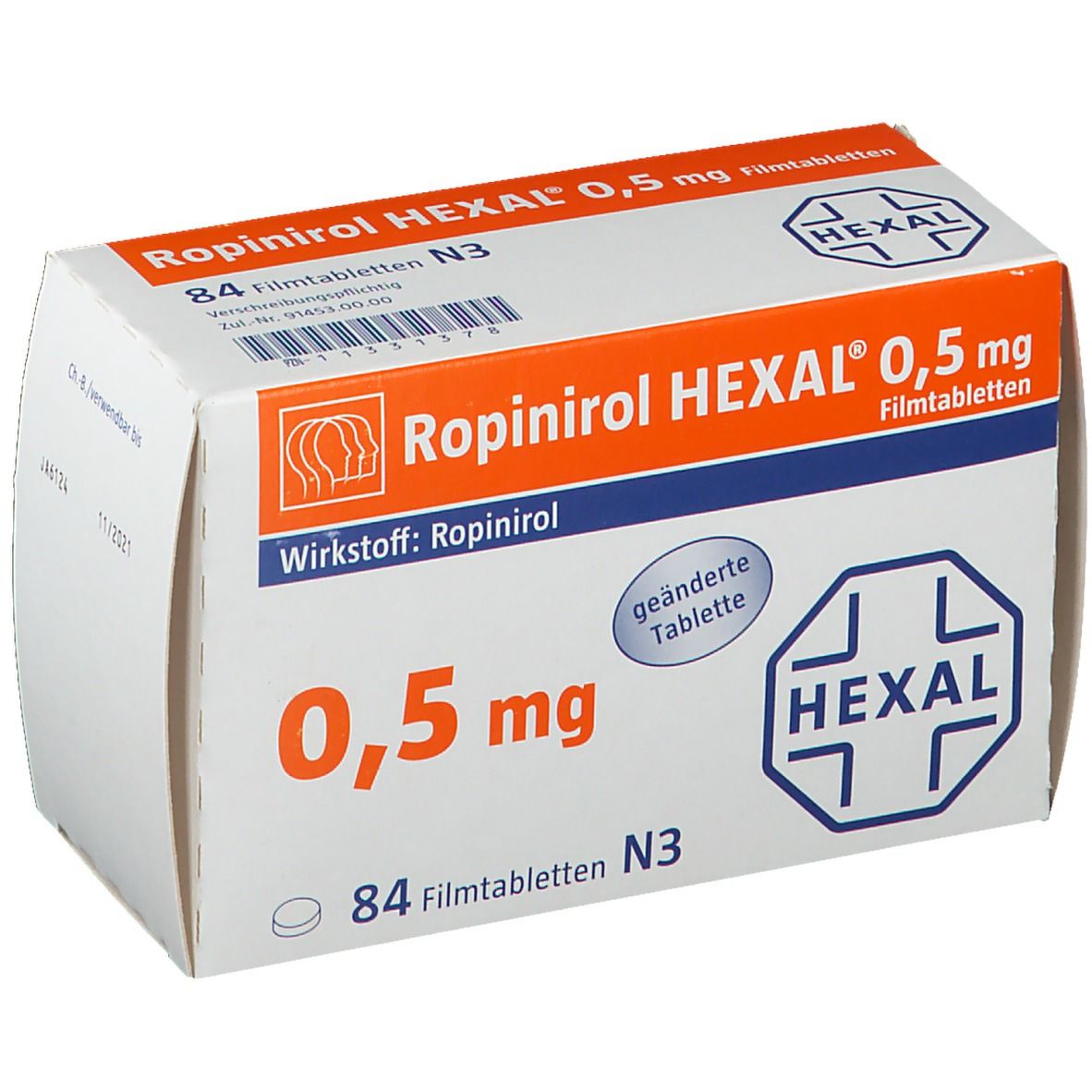 Ropinirol HEXAL® 0,5 mg