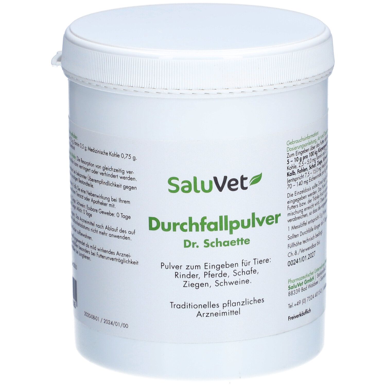 Durchfallpulver Dr.Schaette vet. 300 g Pulver