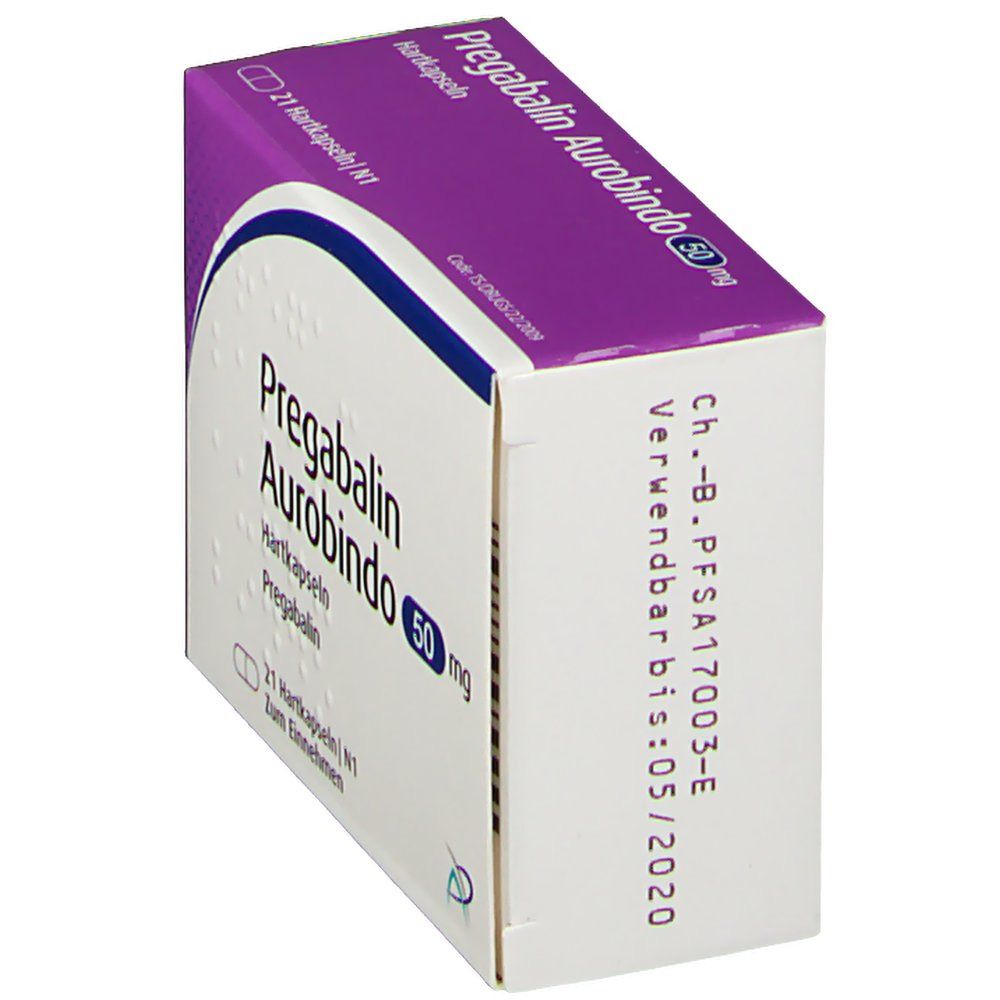 Pregabalin AL 50 mg Hartkapseln 21 St