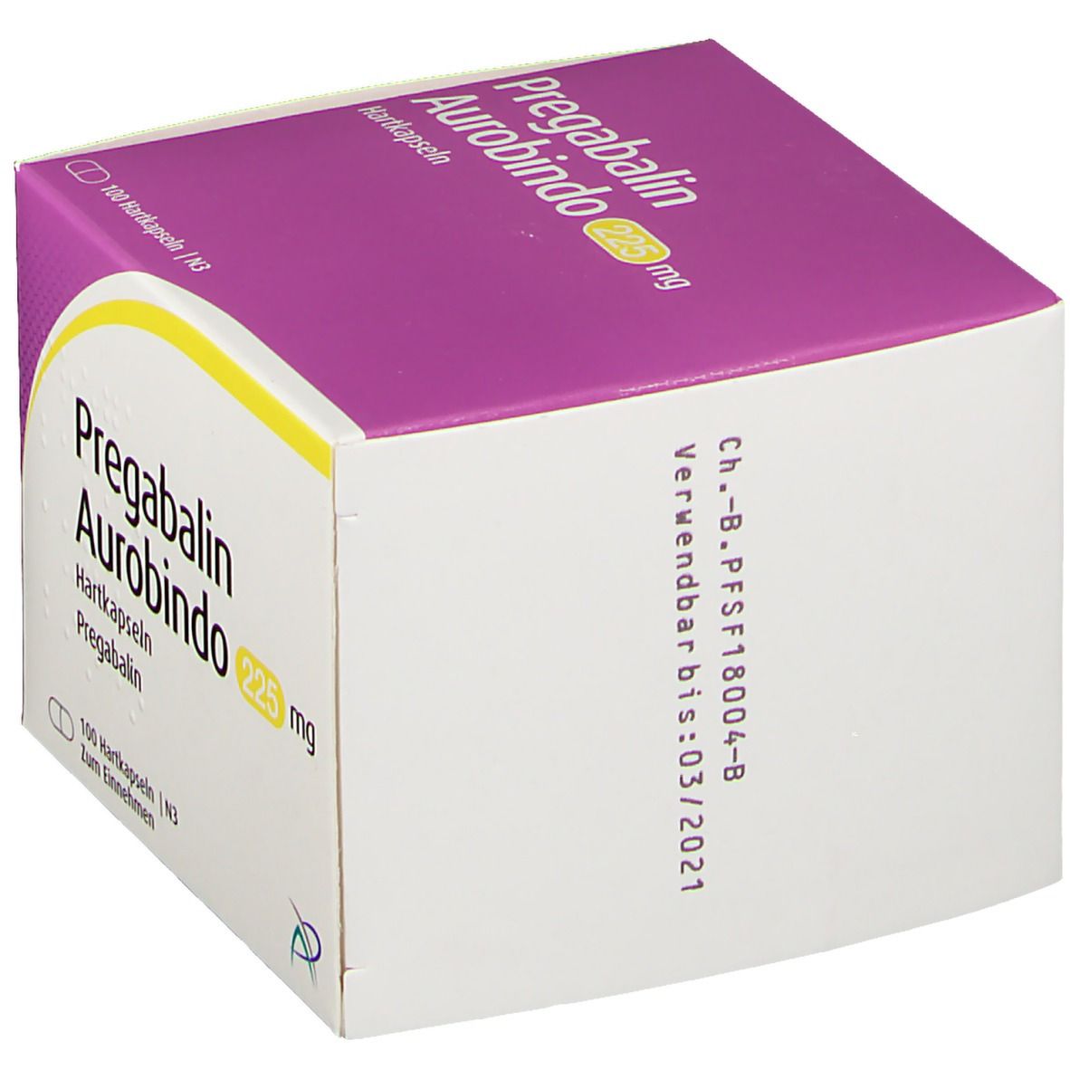 Pregabalin Aurobindo 225 mg Hartkapseln 100 St