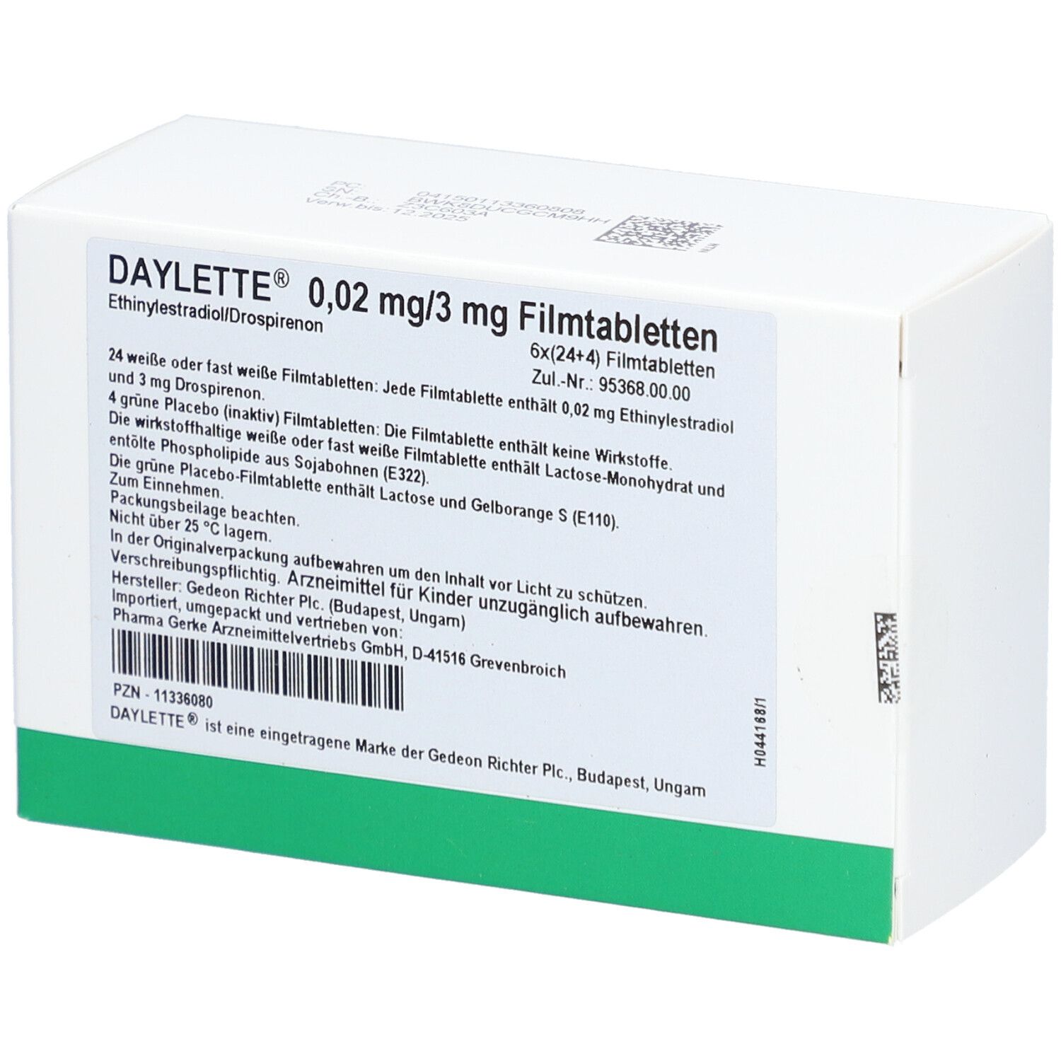 Daylette 0,02 mg/3 mg