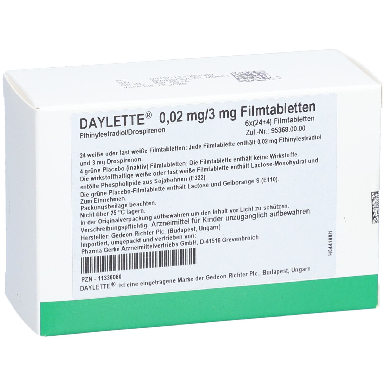 Daylette 0,02 mg/3 mg
