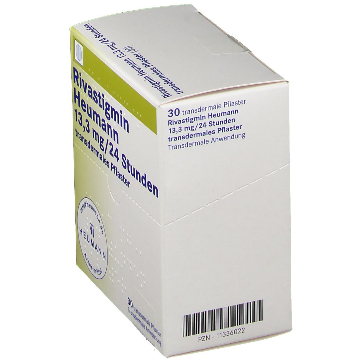 Rivastigmin Heumann 13,3 mg/24 Std. transd.Pflast. 30 St Pflaster transdermal