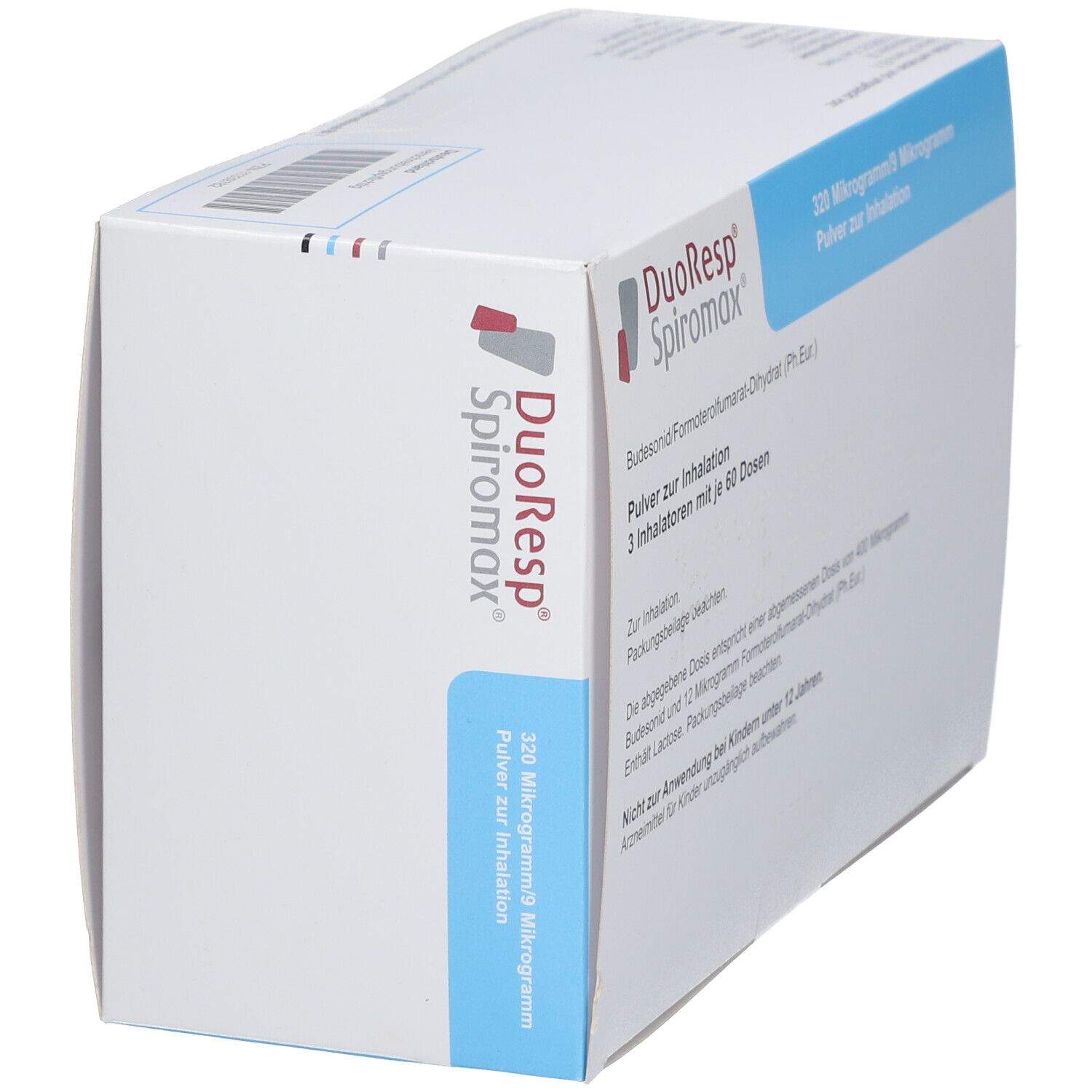 Duoresp Spiromax 320µg/9 µg/Dosis 3x60ED Inh.-Plv. 3 St Inhalationspulver