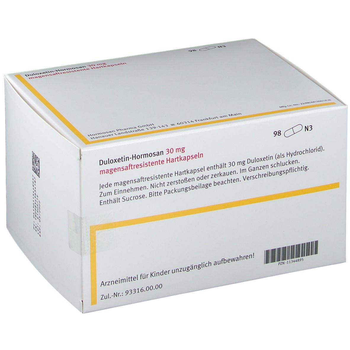 Duloxetin-Hormosan 30 mg