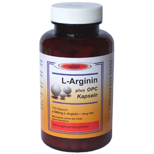 natuko® 600 mg L-Arginine + 10 mg OPC