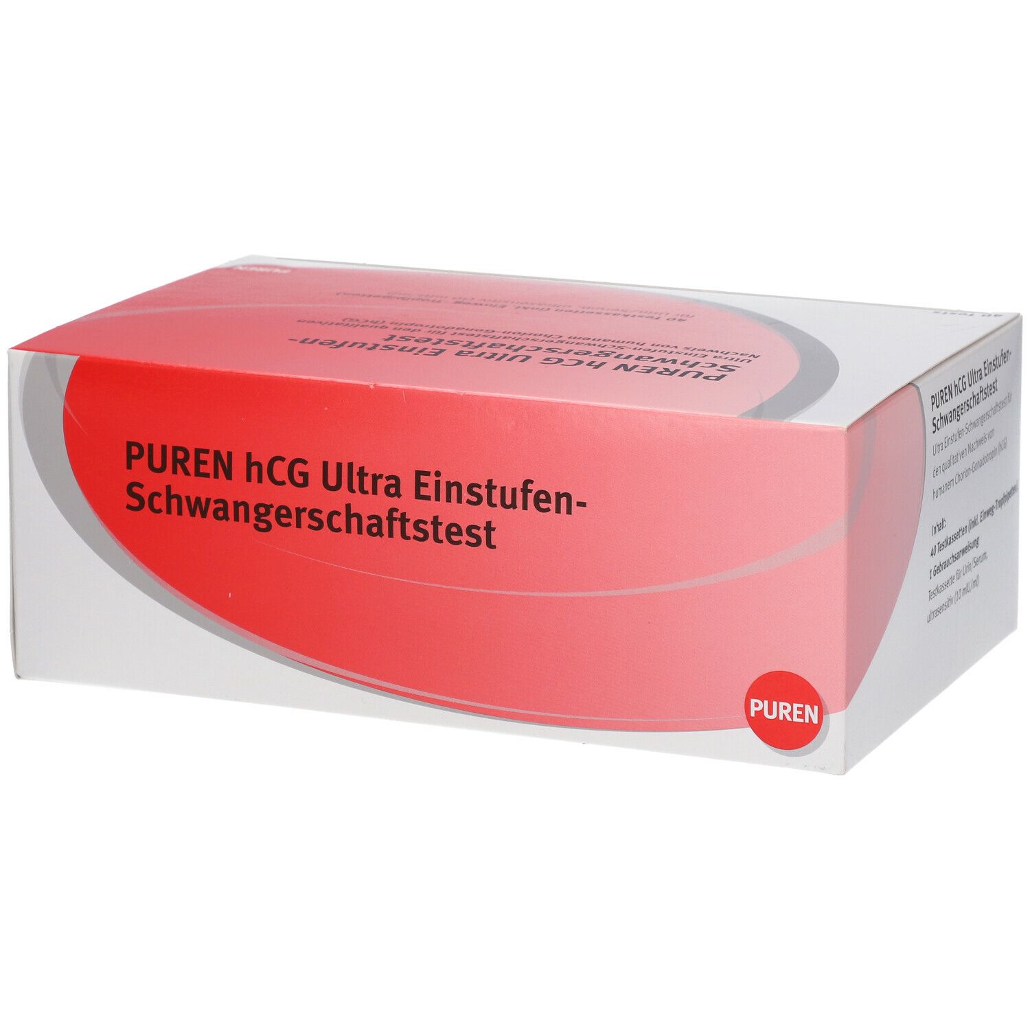 PUREN HCG ultrasensitiv Schnelltest für Urin