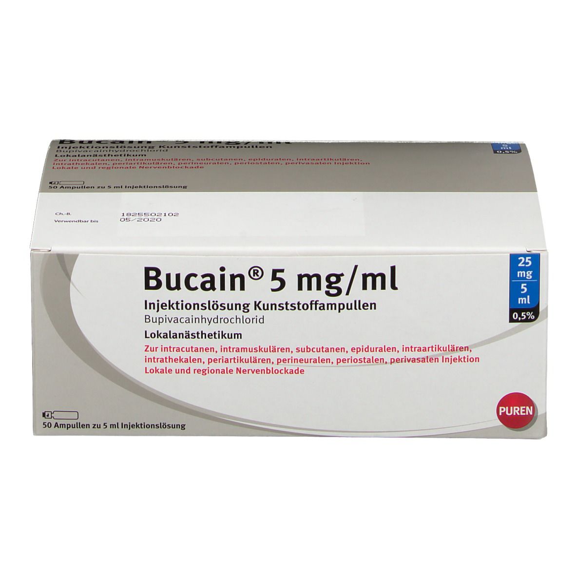 Bucain® 5 mg/ml