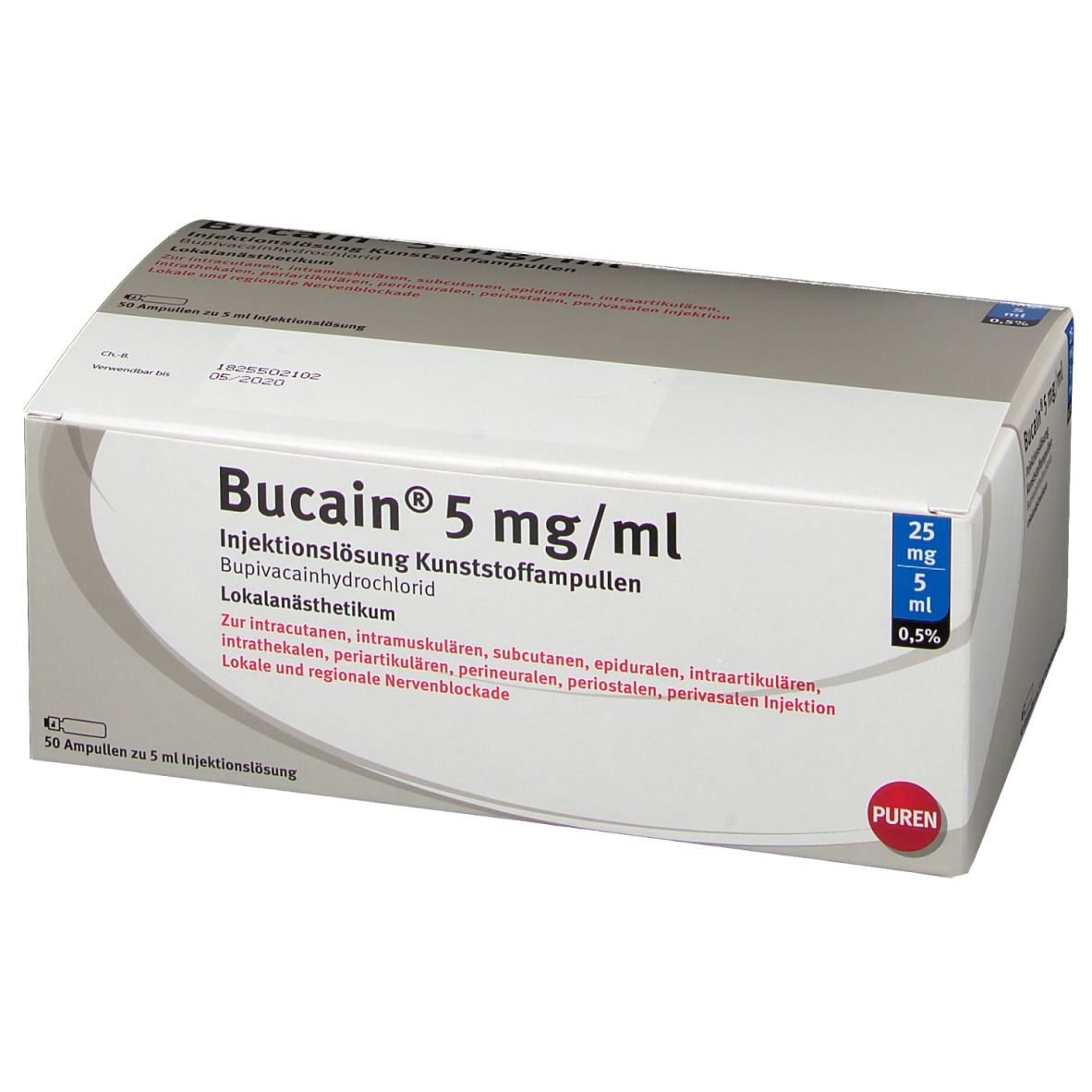 Bucain® 5 mg/ml