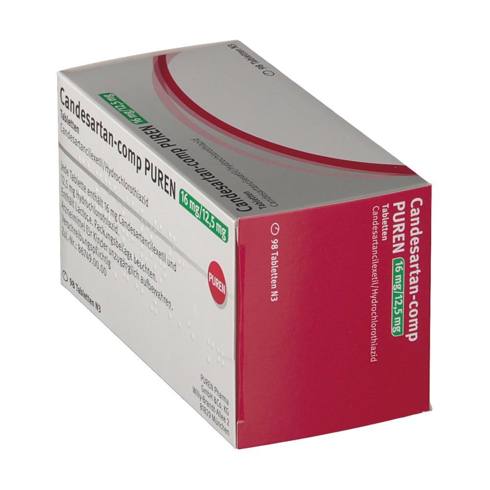 Candesartan-comp PUREN 16 mg/12,5 mg