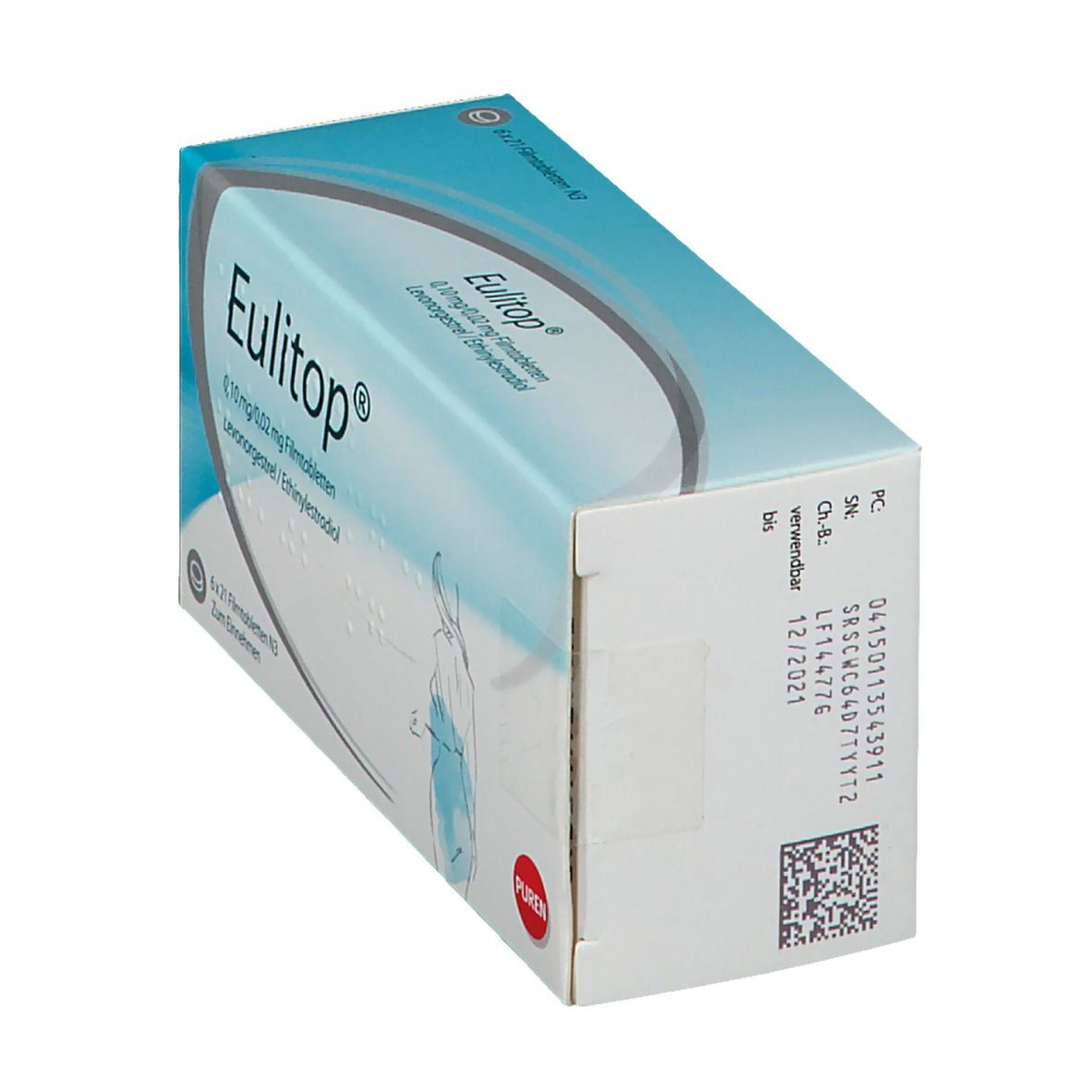 Eulitop 0,10 mg/0,02 mg Filmtabletten 6x21 St