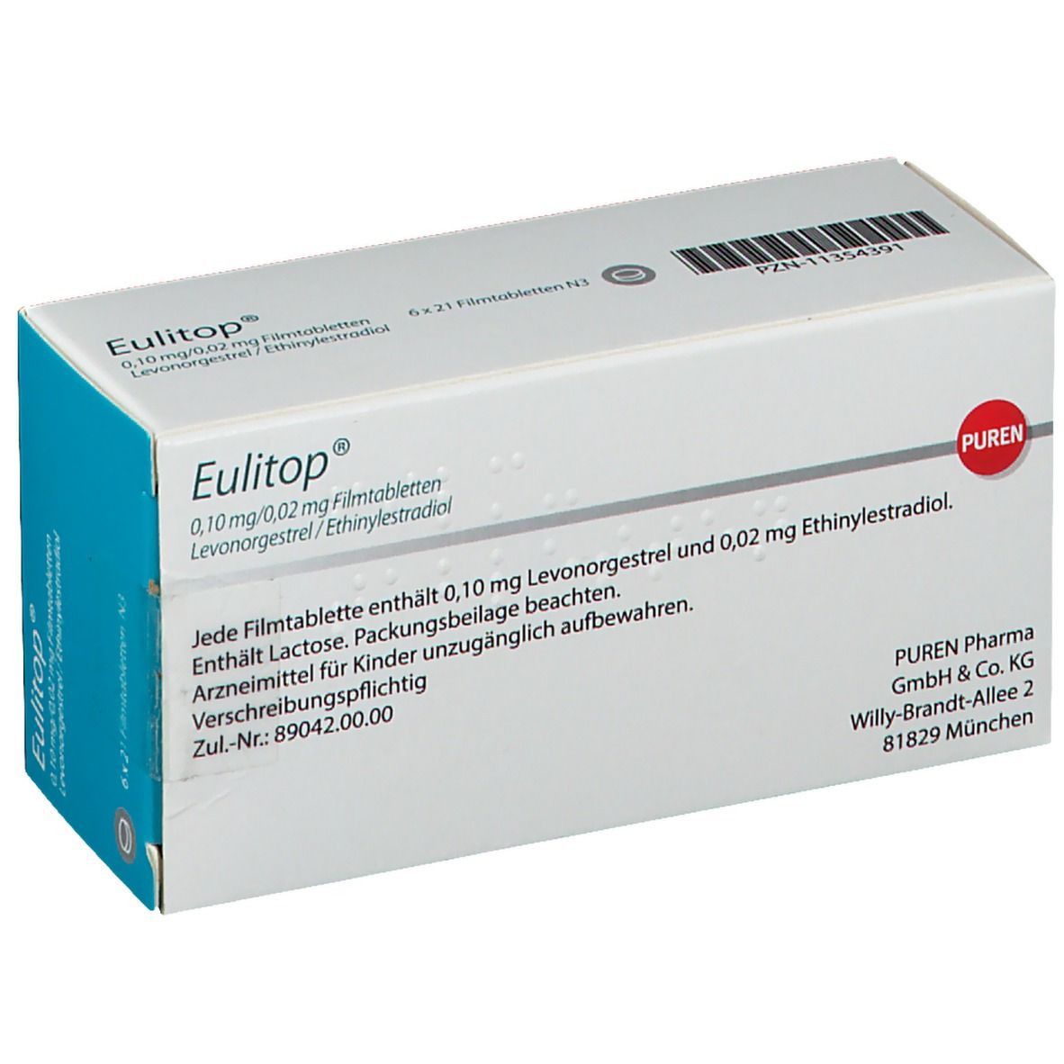 Eulitop® 0,10 mg/0,02 mg